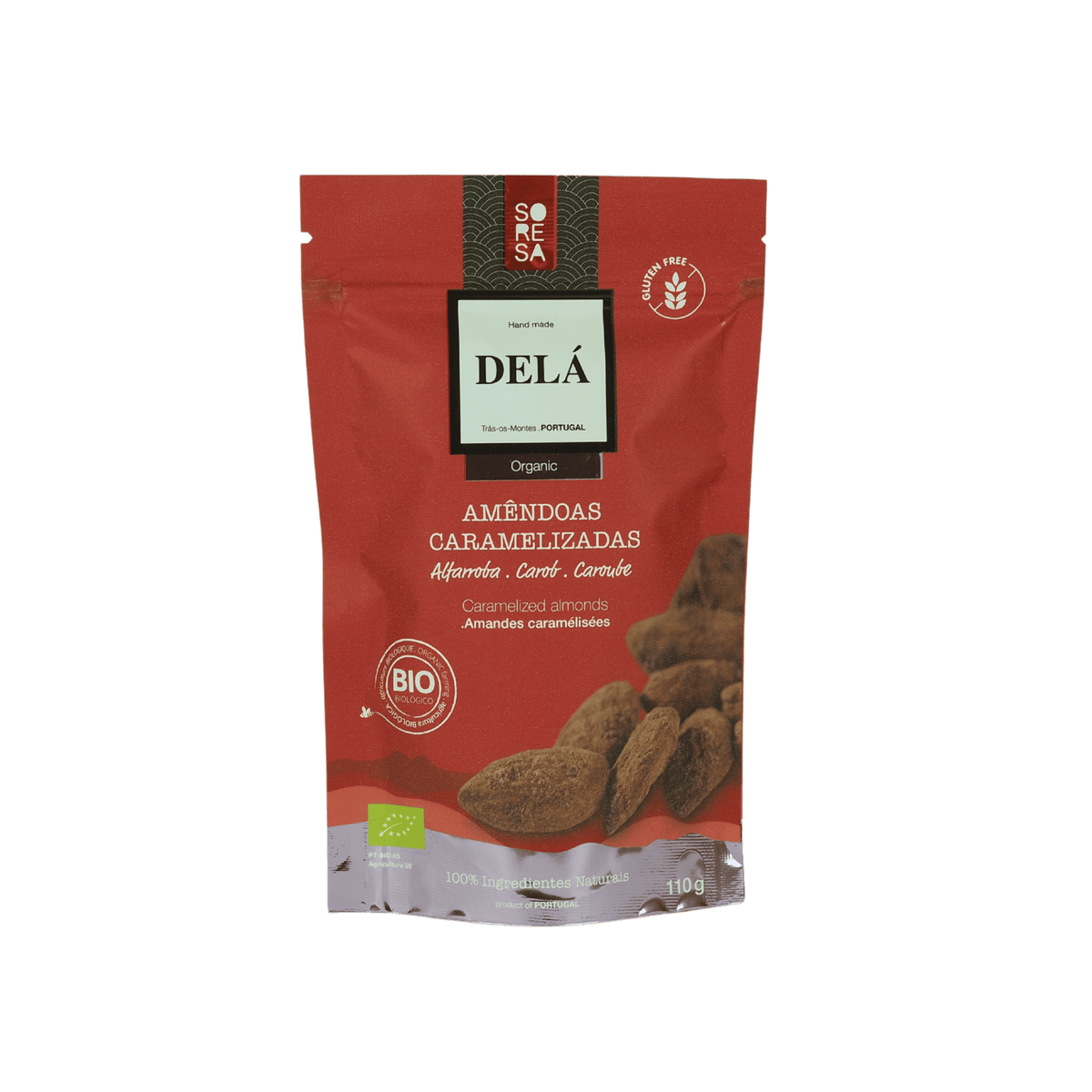 Amandes Caramélisées à la caroube – “DELÁ”